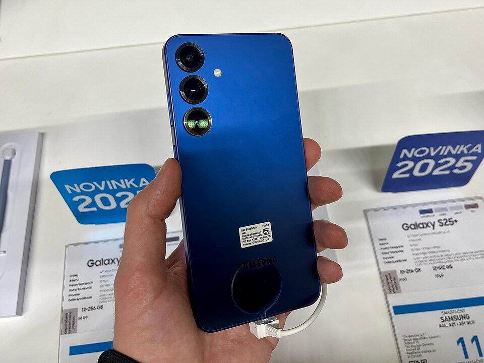 Photographie de Samsung Galaxy S25+ — vue arrière